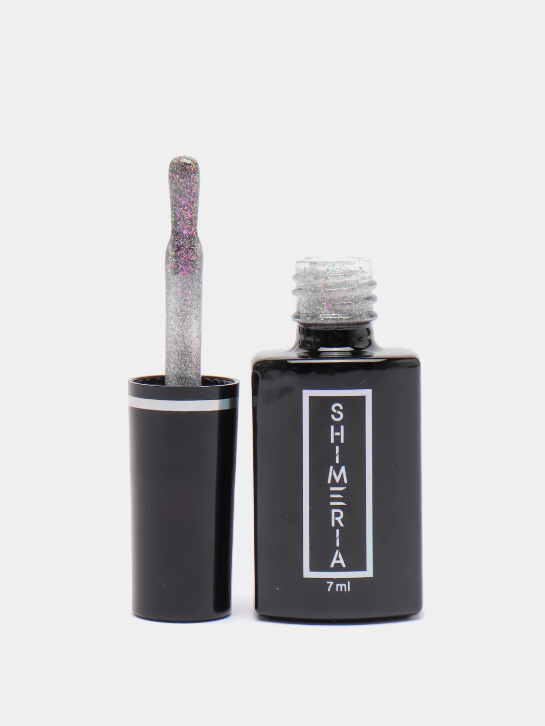 Серебряный гель-лак светоотражающий Shimeria Diamond Runail Professional, 7 мл