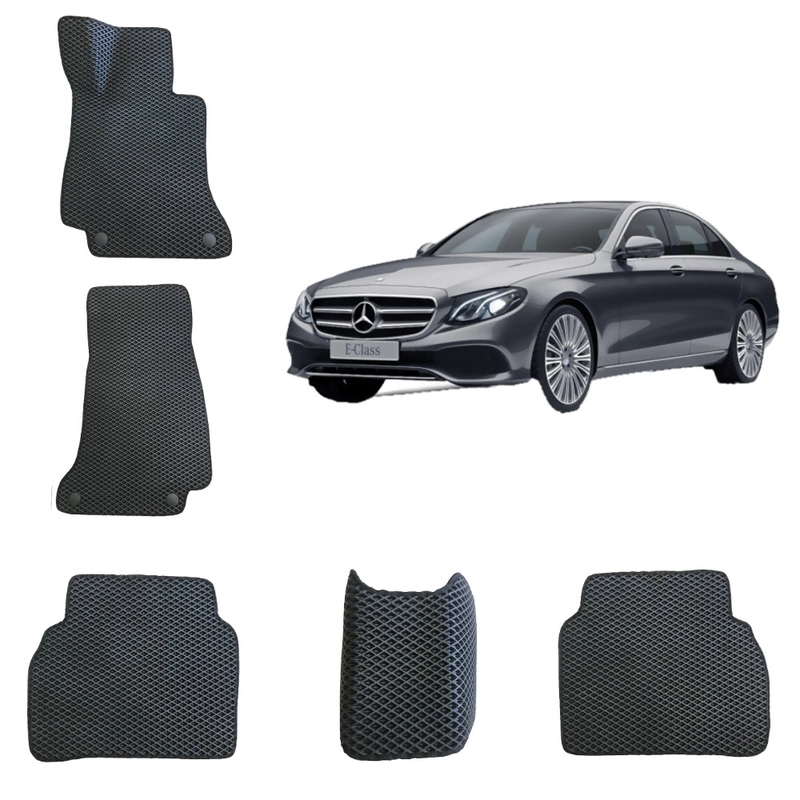 3-D Автомобильные EVA коврики для Mercedes-Benz E-class (W213) 5 поколение