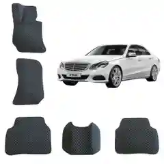 Автомобильные 3D коврики EVA для Mercedes-Benz E-class W212, 4 поколение дорестайл