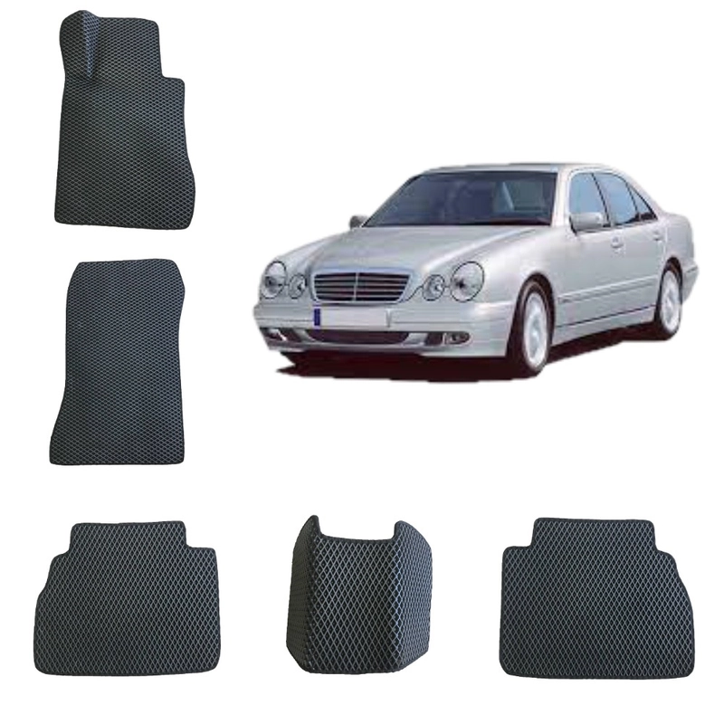 Автомобильные 3D-коврики для Mercedes-Benz E-class (W210), EVA