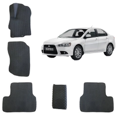 Автомобильные 3D-коврики EVA / ЕВА /ЭВА Mitsubishi Lancer 10 поколение/ Митсубиши Ланср 10