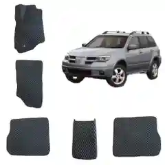 Автомобильные 3D-коврики Mitsubishi Outlander 1-го  поколения, EVA