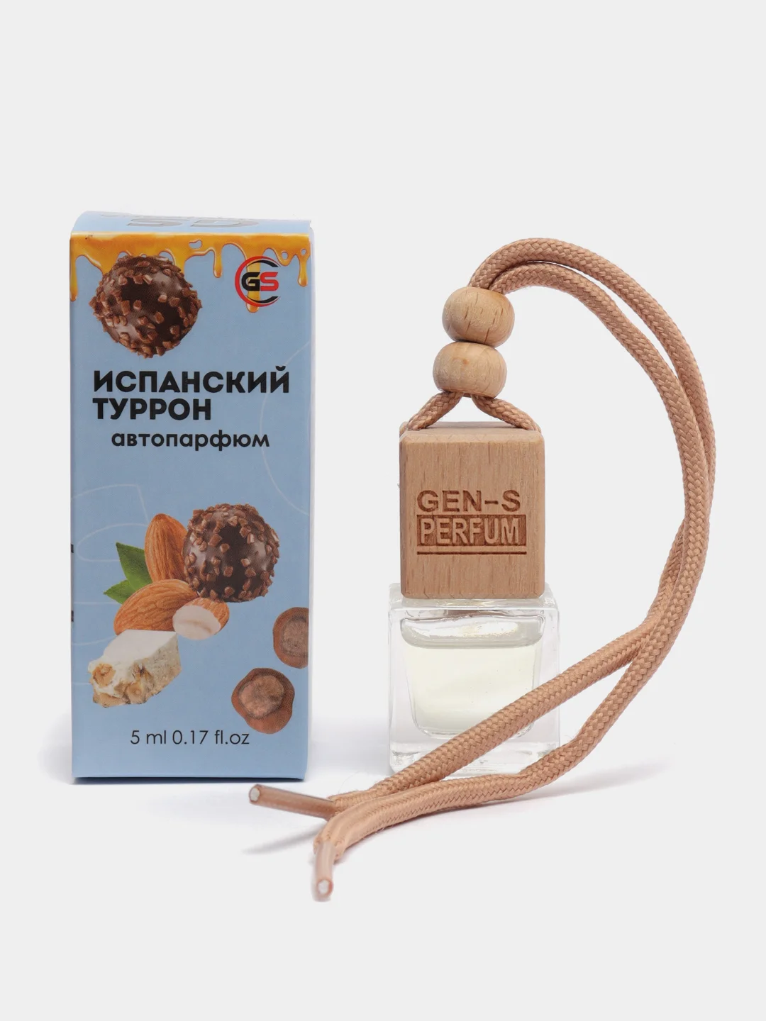 Небесно-голубой автопарфюм "GEN-S" ар
