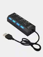 USB разветвитель 2.0 HUB HI-SPEED с 4-7 выходами (хаб) выключателями