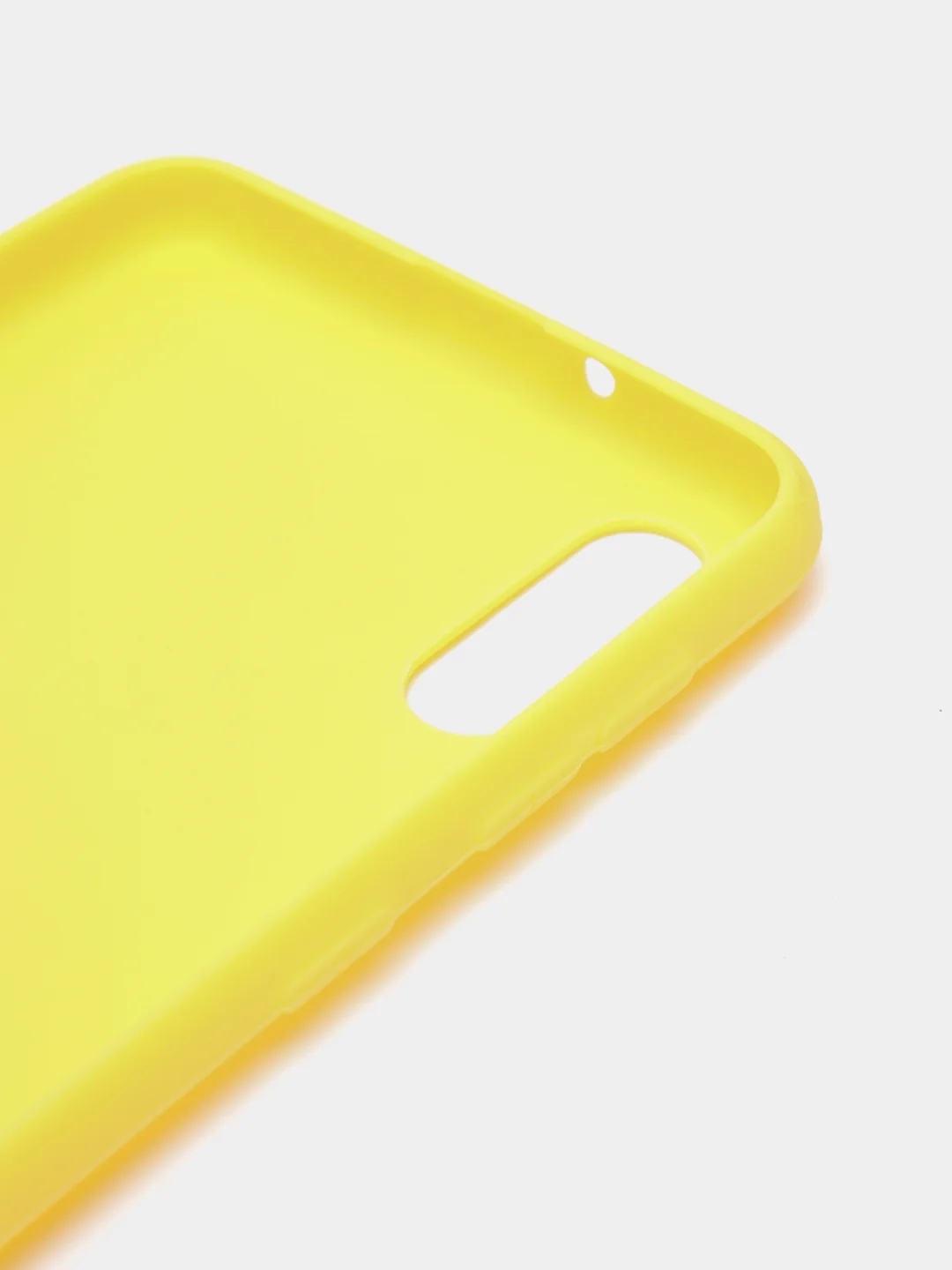 Лимонный чехол силиконовый для Samsung Galaxy A10