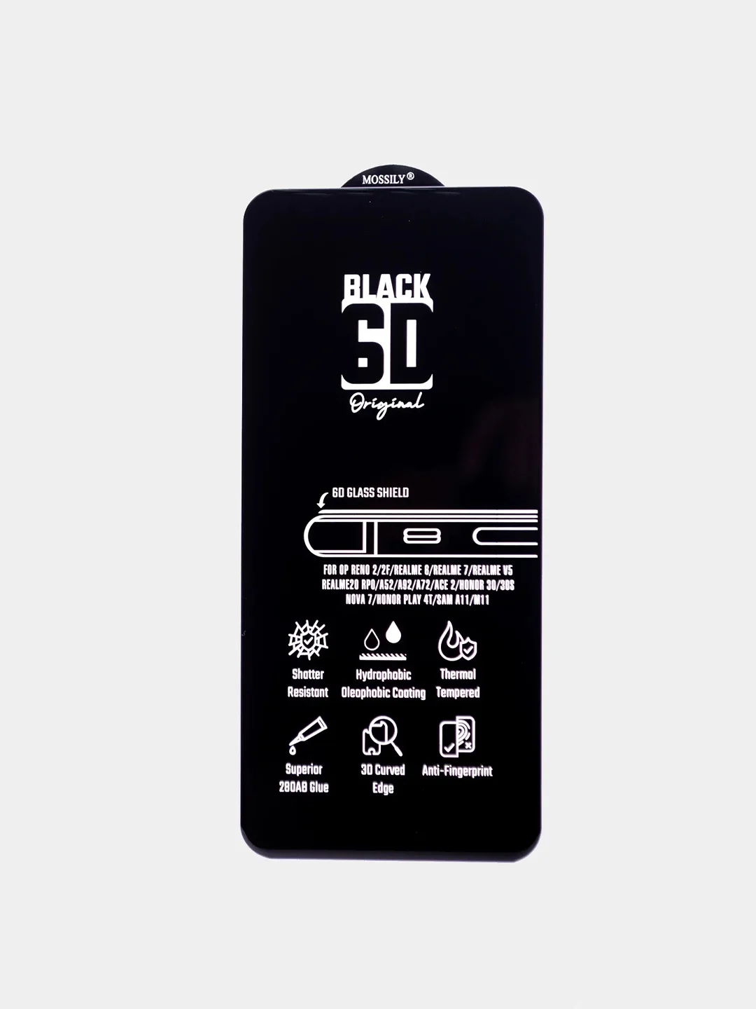Стекло Samsung A01/A01 Core/A02/A02S/A10/A10S/A11/M11/A12/A20S/A40 Mossily 6D