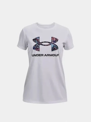 Футболка женская Under Armour Tech bl solid body ss спортивная