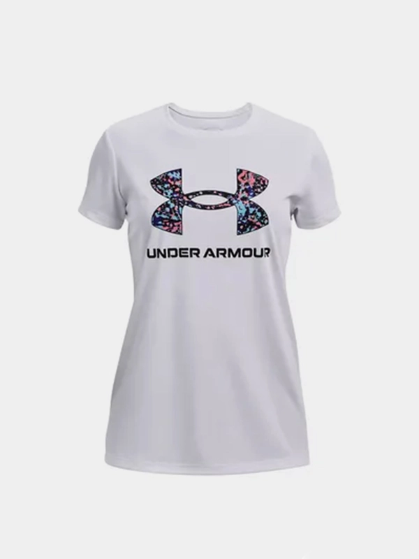 Футболка женская Under Armour Tech bl solid body ss спортивная