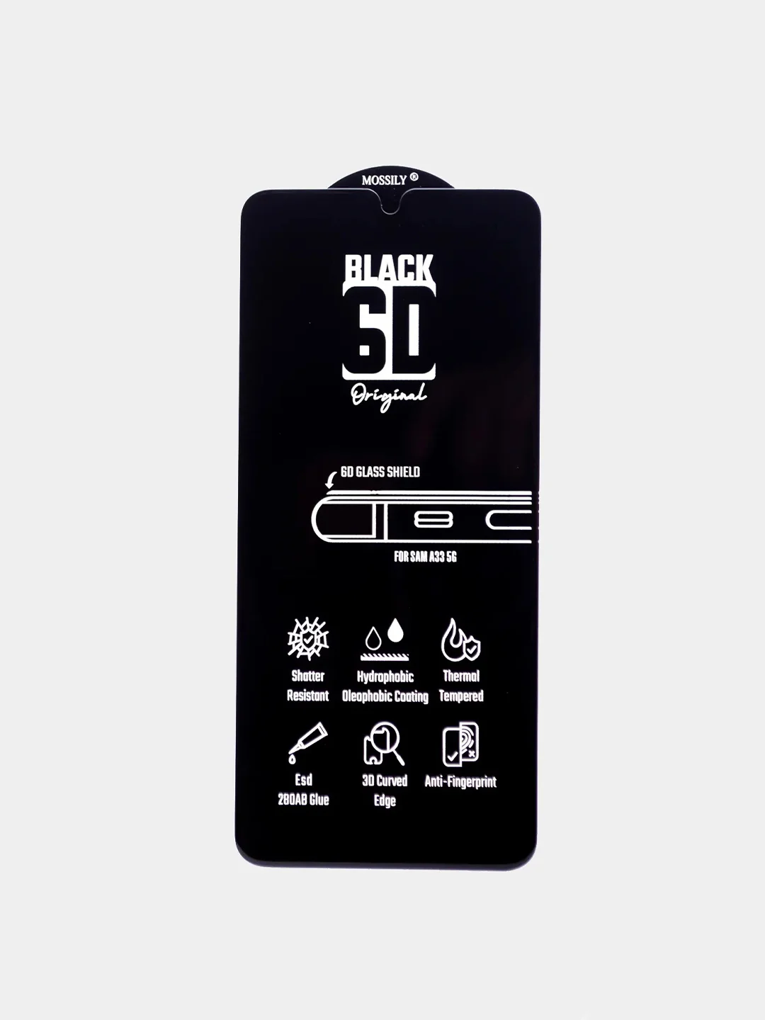 Стекло Samsung A20/A21/A21S/A22/A22S/A30/A31/A32/A33/A41/A50/A51 Mossily 6D