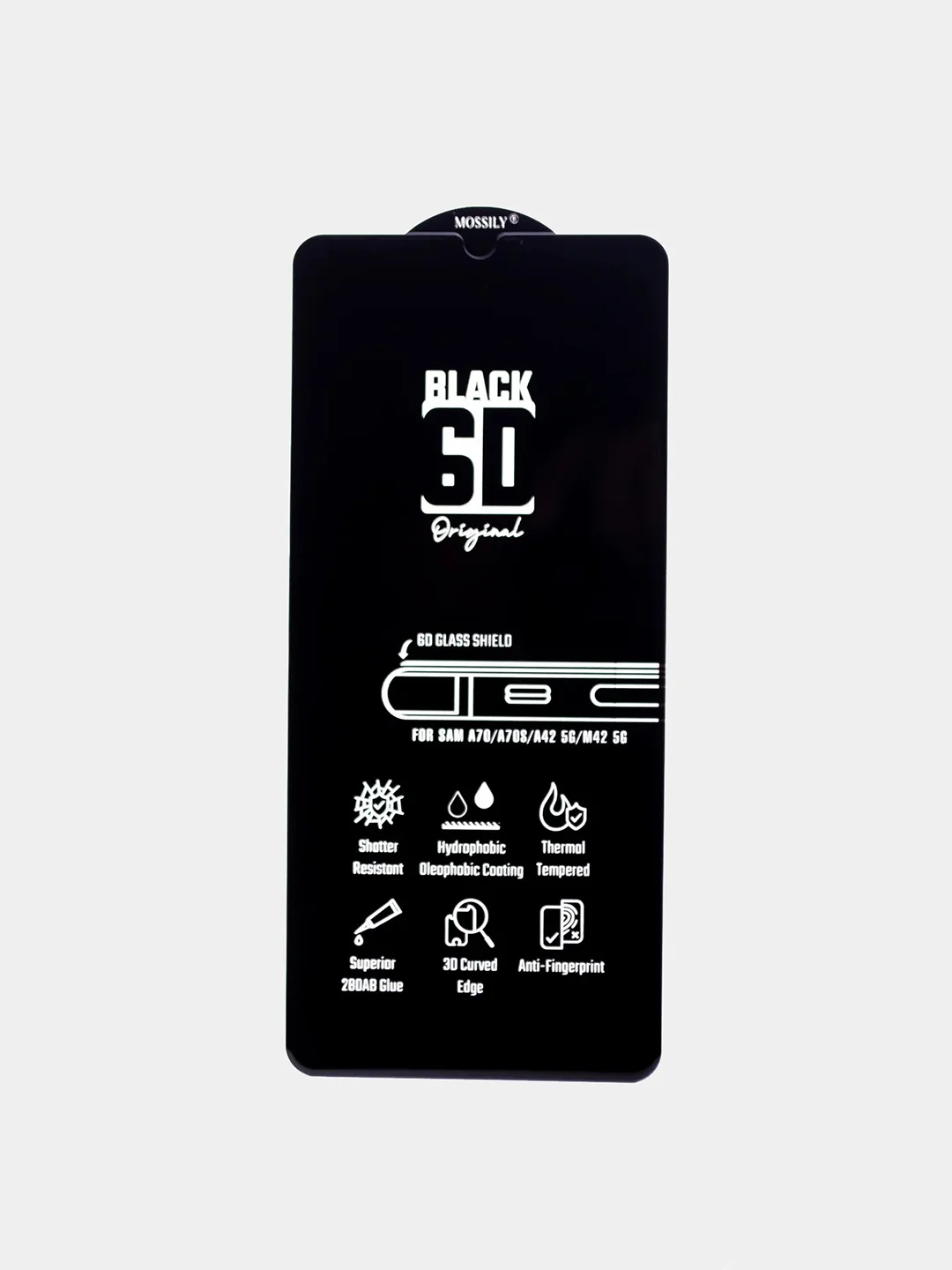 Стекло Samsung A20/A21/A21S/A22/A22S/A30/A31/A32/A33/A41/A50/A51 Mossily 6D