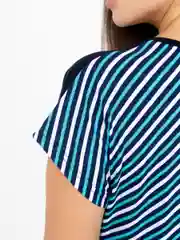Синий milena21 Туника с карманами