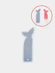 Красный силиконовая форма, молд "Закладка" для заливки эпоксидной смолой