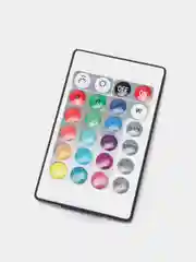 Цветная светодиодная лампа LED RGB с пультом
