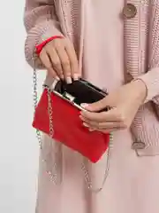 Красный сумка женская через плечо