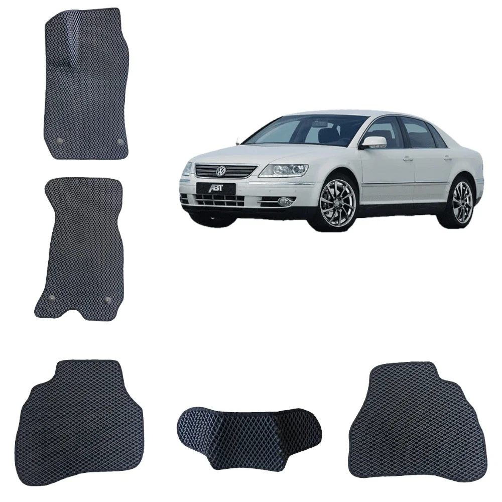 Черный автомобильные 3D-коврики EVA для Volkswagen Passat B5 / Пассат Б5