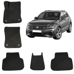 Автомобильные 3D-коврики EVA для Volkswagen Tiguan 2/ Фольксваген Тигуан 2 поколения