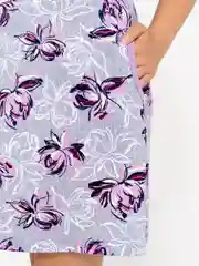 Розовый milena21 Туника "ADELINA ", домашнее платье, большие размеры