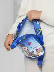 Белый рюкзак "Человек паук", "Супергерои", "Тачки"