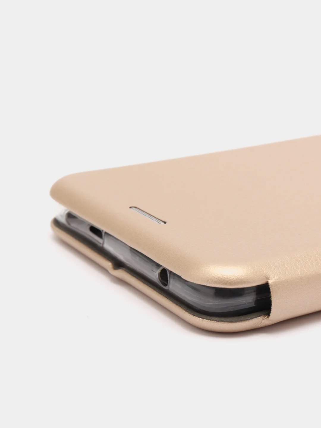 Золотой чехол-книжка для Xiaomi Redmi 9/9C/A, 7/7A, 8/8A, 4X, 10, Note 9/9S/Pro, 8/8Pro, 7, 8T