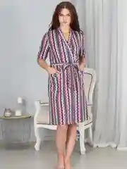 Розовый пеньюар Хоум Стайл, 3 предмета, 278ПНС