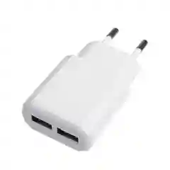 Сетевое зарядное устройство LuazON LN-120AC, 2 USB, 2.1/1 A, белое