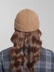 Бежевый шапка унисекс