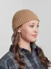 Бежевый шапка унисекс
