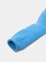 Голубой воздушный шар латексный