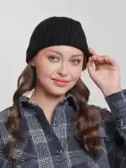 Черный шапка унисекс