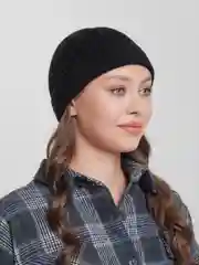Черный шапка унисекс