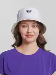 Белый панама "Мопс", 3 цвета