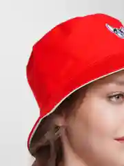 Красный панама "Мопс", 3 цвета