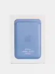 Небесно-голубой кошелёк для карт на магните MagSafe Leather Wallet