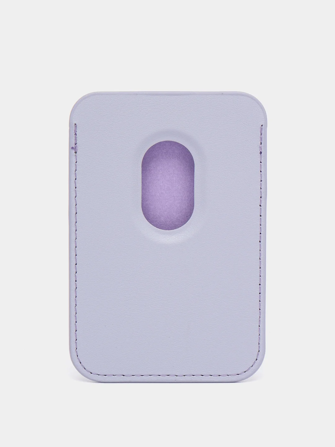 Небесно-голубой кошелёк для карт на магните MagSafe Leather Wallet