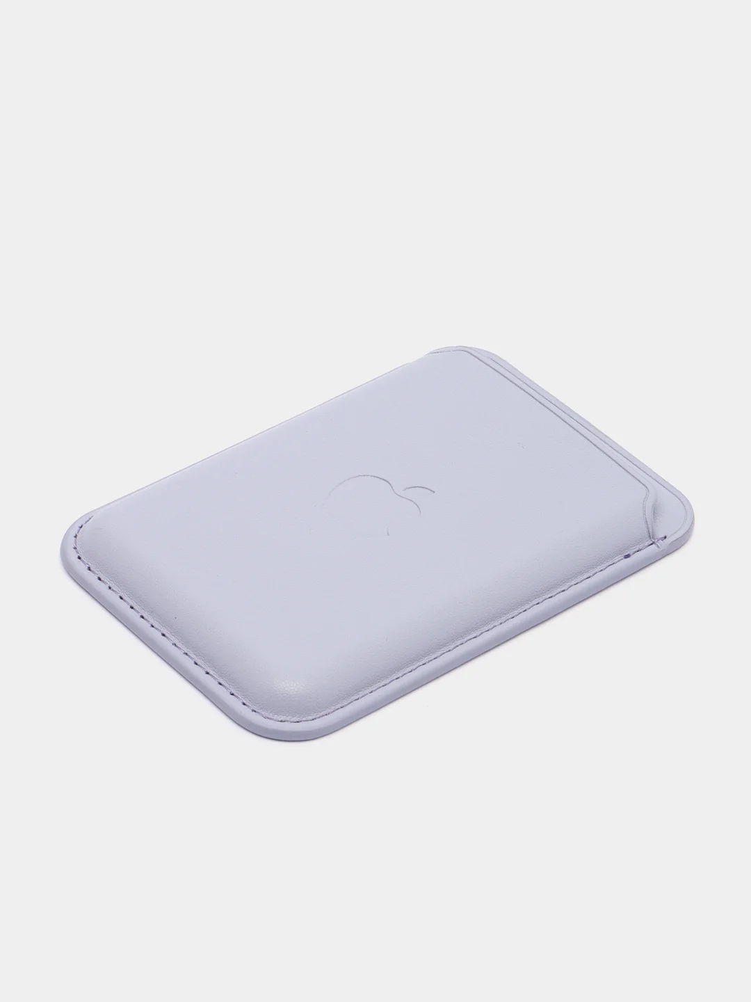 Небесно-голубой кошелёк для карт на магните MagSafe Leather Wallet