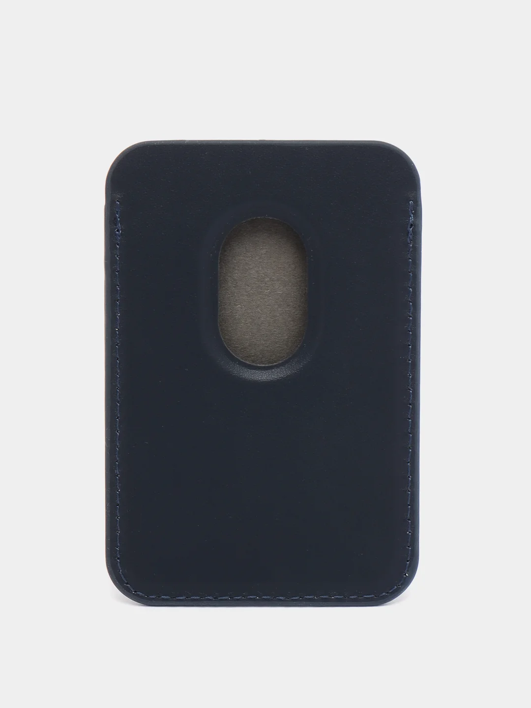 Синий кошелёк для карт на магните MagSafe Leather Wallet