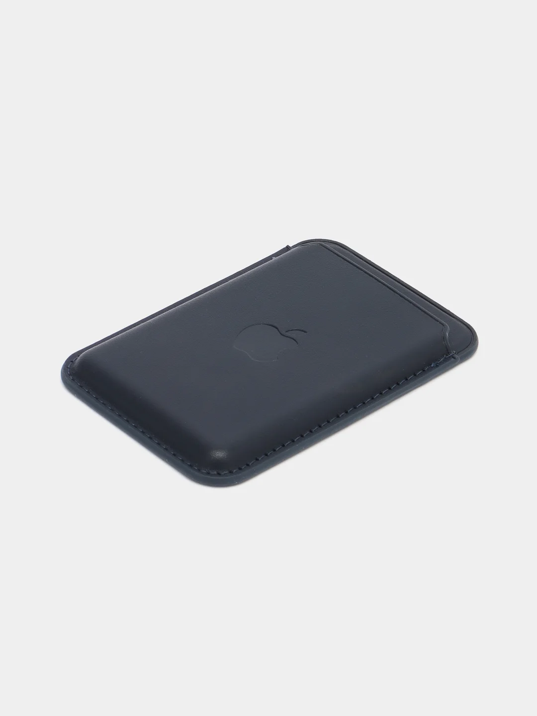 Синий кошелёк для карт на магните MagSafe Leather Wallet