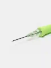 Салатовый игла для ковровой вышивки, 1,5 мм с нитевдевателем