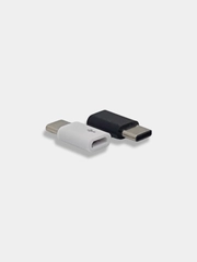 Переходник с USB Type C (вход) на micro USB otg (выход) для зарядки и передачи данных