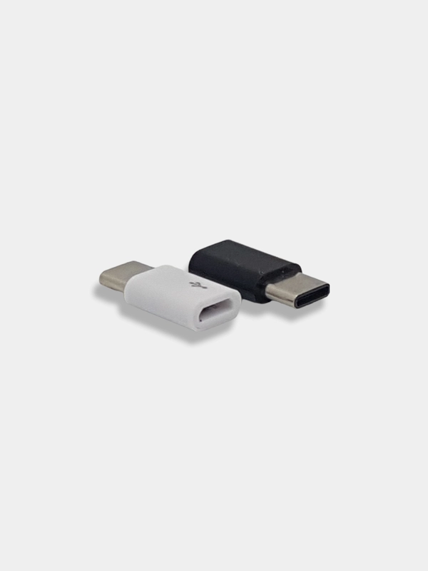 Переходник с USB Type C (вход) на micro USB otg (выход) для зарядки и передачи данных