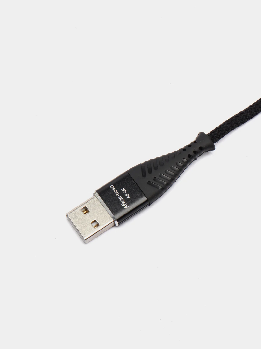 Черный кабель для зарядки и передачи данных Micro-USB
