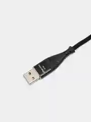 Черный кабель для зарядки и передачи данных Micro-USB