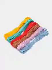Сиреневый нитки мулине, наборы по 6 цветов, 10 м