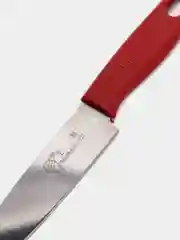 Красный нож кухонный, для пикников в чехле