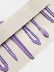 Лавандовый набор заколок
