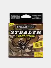 Зеленый леска плетеный шнур для рыбалки Stealth camo braid, 0,10 мм, 8,0 кг, 110 м