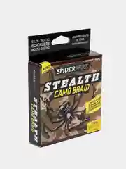 Зеленый леска плетеный шнур для рыбалки Stealth camo braid, 0,10 мм, 8,0 кг, 110 м