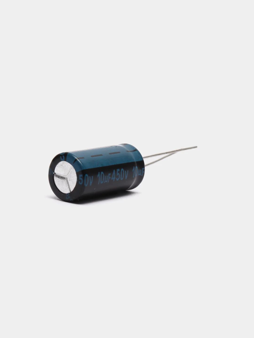 5 штук 10мкФ 450в Конденсатор электролитический 10UF 450V 105C 10х20 TK JAMICON