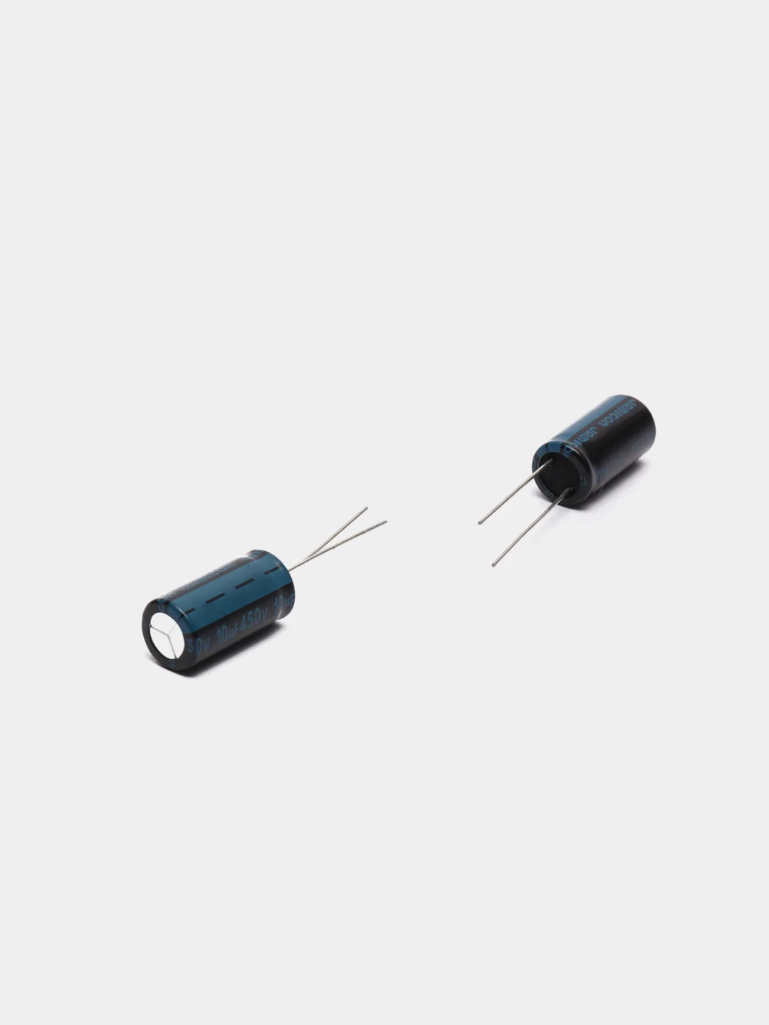 5 штук 10мкФ 450в Конденсатор электролитический 10UF 450V 105C 10х20 TK JAMICON