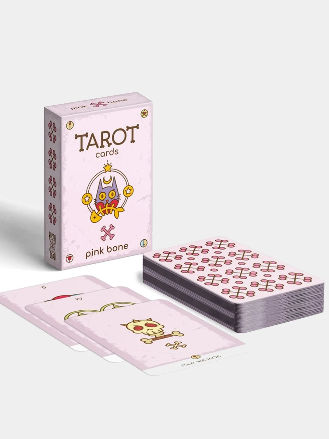 Карты Таро "Pink bone", 78 карт